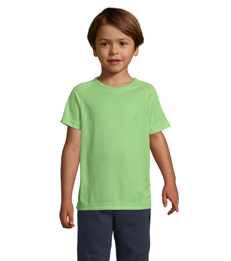 Logotrade Firmengeschenke das Foto: SPORTY KINDERT-SHIRT 140g