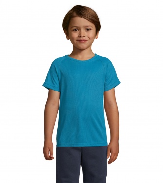 Logotrade Logogeschenke das Foto: SPORTY KINDERT-SHIRT 140g