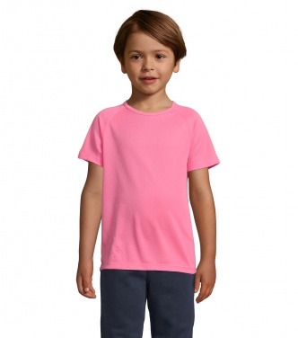 Logotrade Werbeartikel das Foto: SPORTY KINDERT-SHIRT 140g