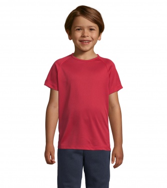 Logotrade Firmengeschenke das Foto: SPORTY KINDERT-SHIRT 140g