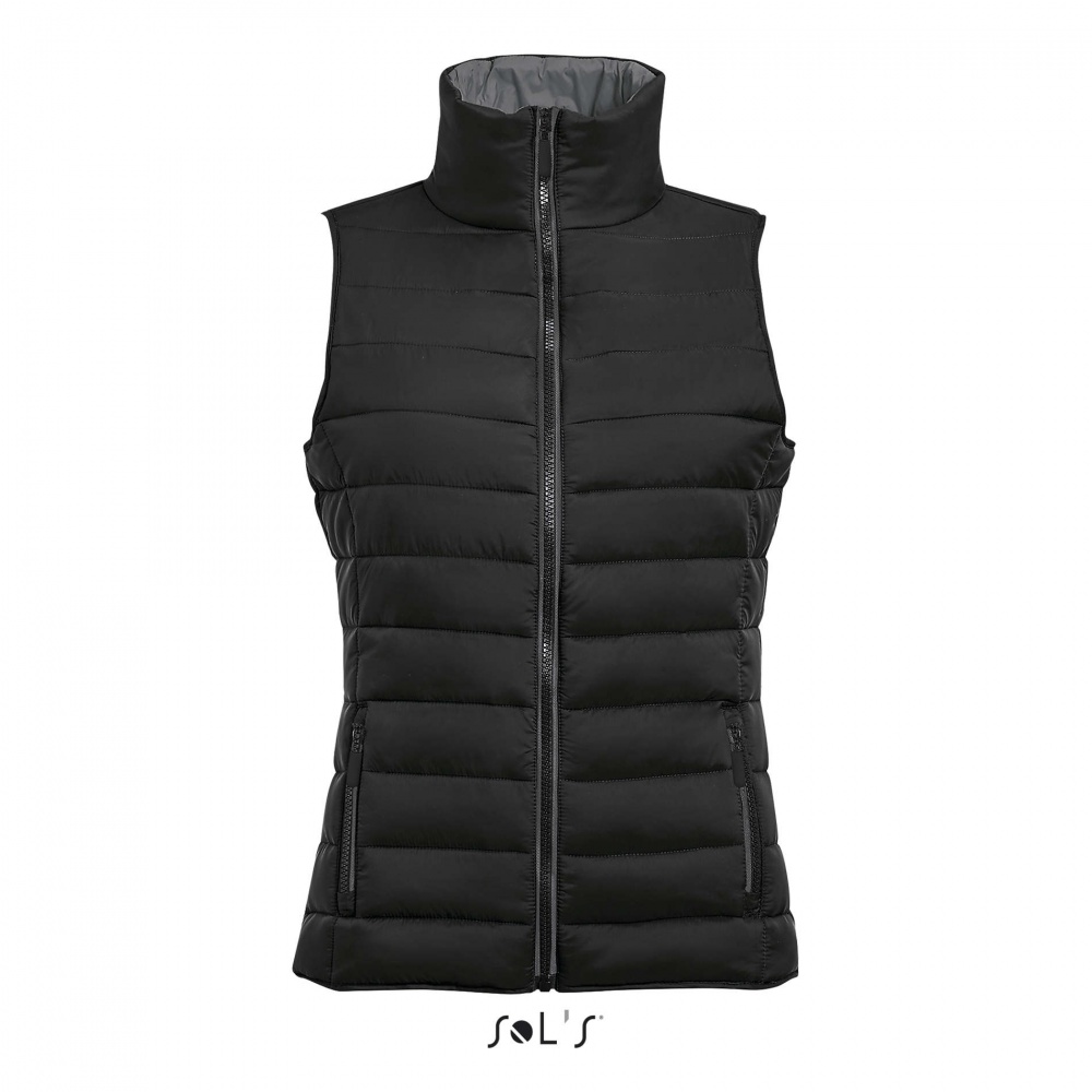 Logotrade Logogeschenke das Foto: WAVE DAMEN BODYWARMER 180g