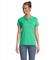 PLANET WOMEN Polo 170g, Frühlingsgrün