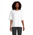 BOXY WOMEN T-SHIRT OVERSIZE, Weiß