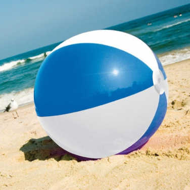 Logotrade Werbeartikel das Foto: Zweifarbiger Wasserball KEY WEST