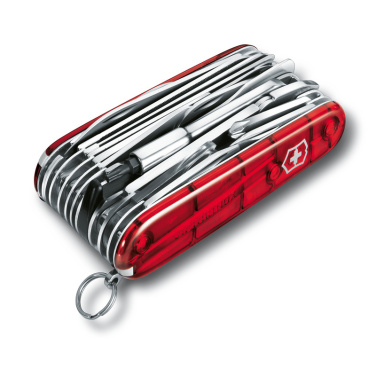 Logotrade Werbeartikel das Foto: Taschenmesser SwissChamptransparent Victorinox