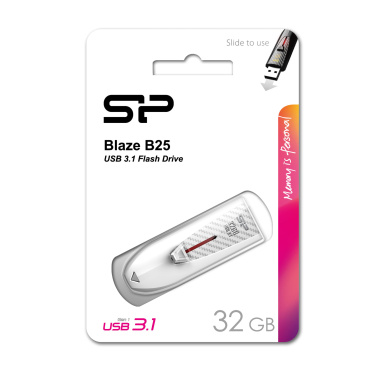 Logotrade Firmengeschenke das Foto: USB-Stick Silicon Power Blaze B25 3.1