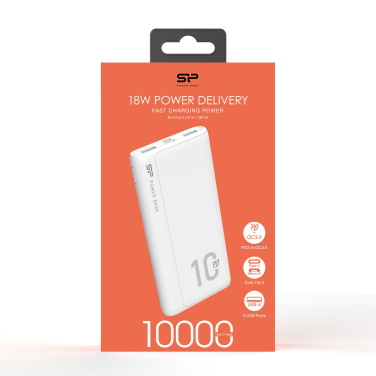 Logotrade werbemittel das Foto: POWERBANK SILIKON POWER QP15 10000 MAH