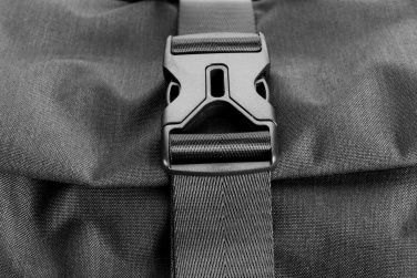 Logotrade werbemittel das Foto: Rolltop-Rucksack ELBERT Schwarzwolf