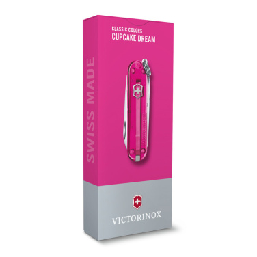 Logotrade Geschäftsgeschenke das Foto: Taschenmesser Classic SD transparent Victorinox