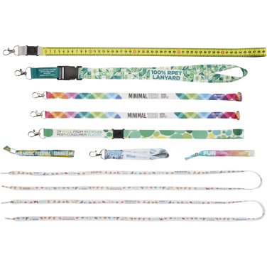 Logotrade Logogeschenke das Foto: Musterbox mit Sublimation Lanyards