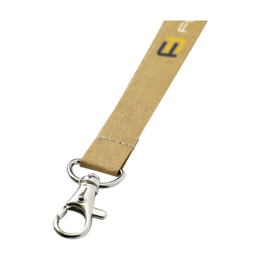 Logotrade Werbegeschenke das Foto: Lanyard Papier 1,5 cm Schlüsselband