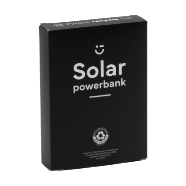 Logotrade Geschäftsgeschenke das Foto: Solar Powerbank 4000 Ladegerät