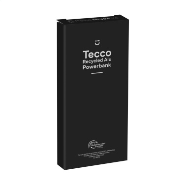 Logotrade Werbegeschenke das Foto: Tecco GRS Recycled Alu Powerbank 5000 externes Ladegerät