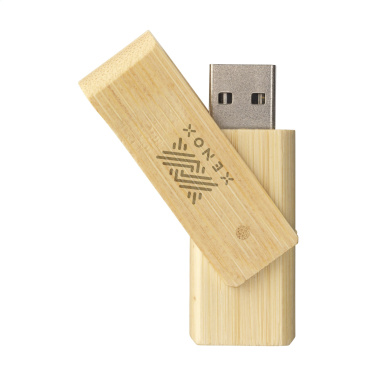 Logotrade Firmengeschenke das Foto: USB Waya Bamboo 64 GB