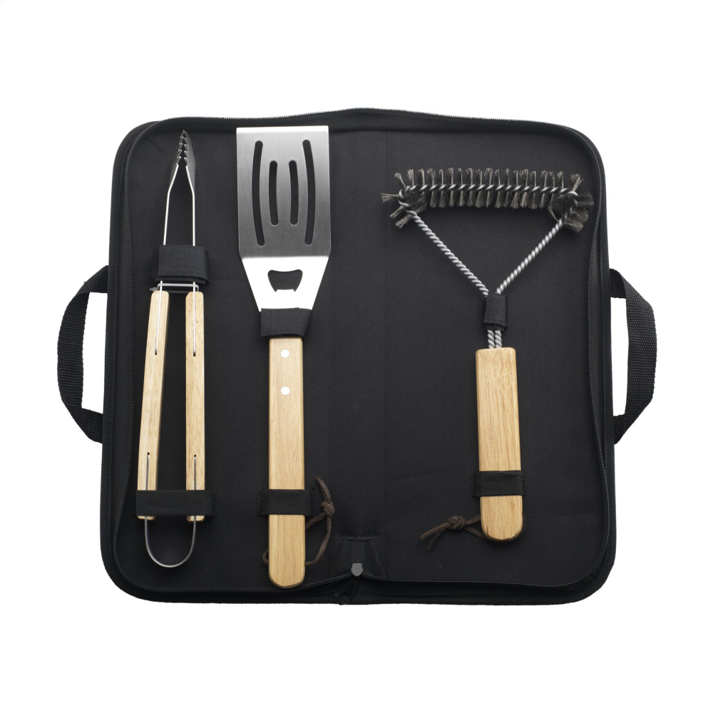 Logotrade Firmengeschenke das Foto: Verano BBQ-Set Grillset