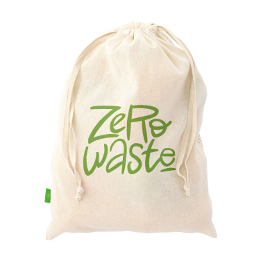 Logotrade Geschäftsgeschenke das Foto: Natura Organic GOTS Mesh Bag (120 g/m²) Obstbeutel