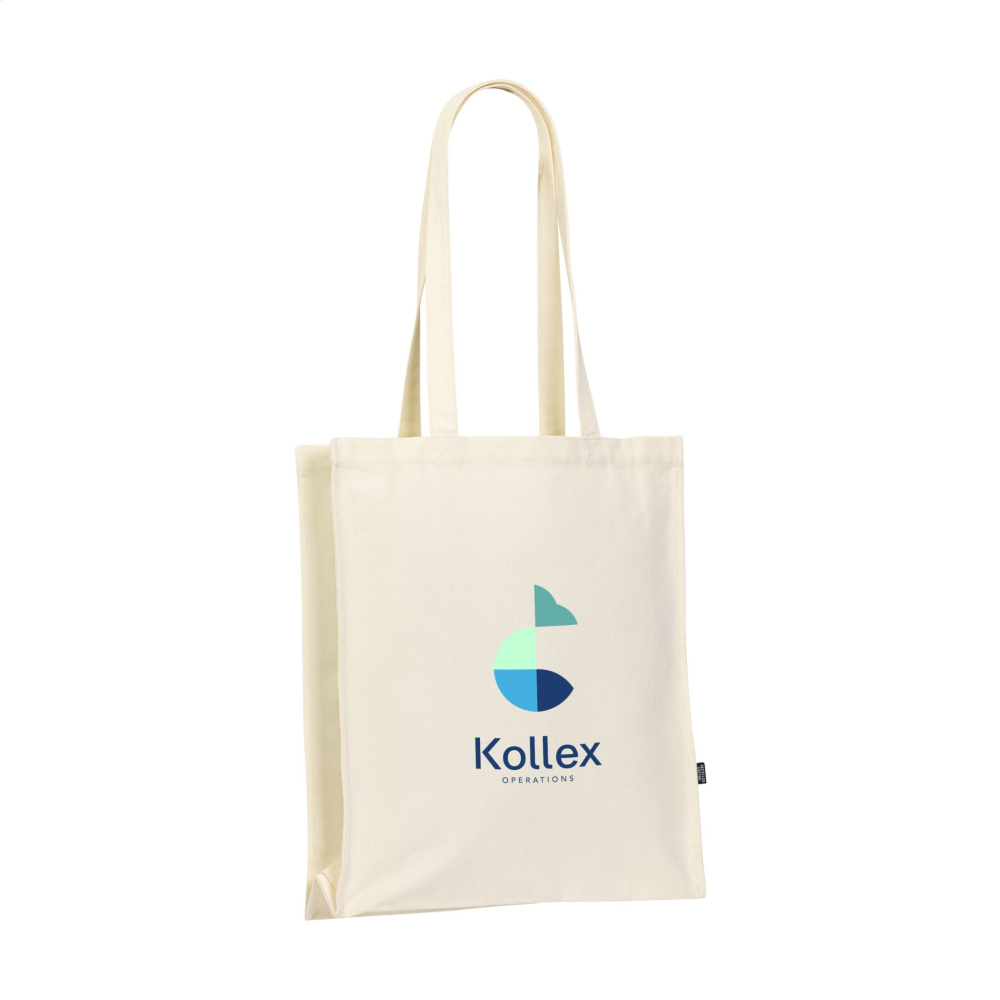 Logotrade Logogeschenke das Foto: Solide Tasche aus GRS Recycling-Canvas (340 g/m²)