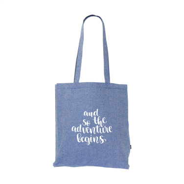 Logotrade Werbegeschenke das Foto: Melange Shopper GRS Recycling-Canvas (280 g/m²) Tasche