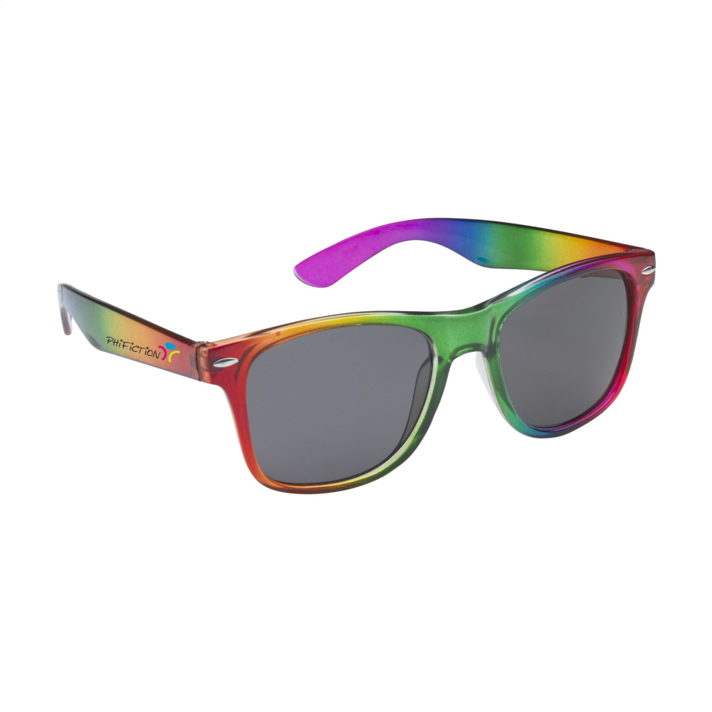 Logotrade Werbegeschenke das Foto: Regenbogen-Sonnenbrille