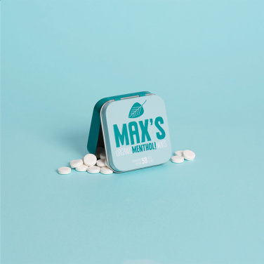 Logotrade Geschäftsgeschenke das Foto: Max's Mints Bio-Menthol-Mints