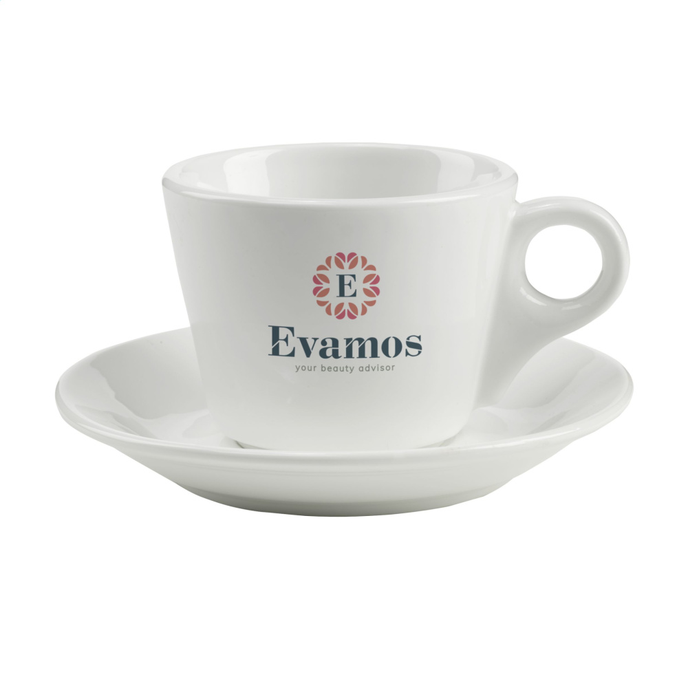 Logotrade Werbegeschenke das Foto: DaVinci 205 ml Tasse und Untertasse