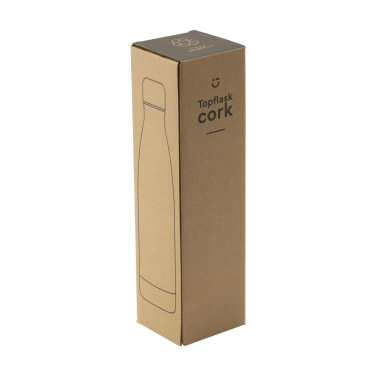 Logotrade Werbegeschenke das Foto: Topflask Cork 470 ml Trinkflasche