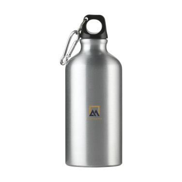 Logotrade Firmengeschenke das Foto: AluMini GRS Recycled 500 ml Wasserflasche