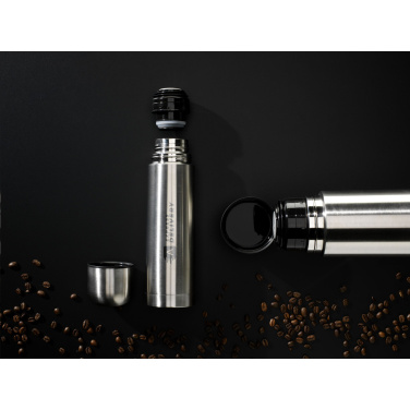 Logotrade Geschäftsgeschenke das Foto: Thermotop Midi RCS Recycled Steel 500 ml Thermoflasche