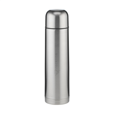 Logotrade Werbeartikel das Foto: Thermotop Maxi RCS Recycled Steel 1.000 ml Thermoflasche