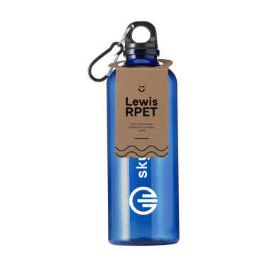 Logotrade Werbeartikel das Foto: Lewis GRS RPET Bottle 630 ml Wasserflasche