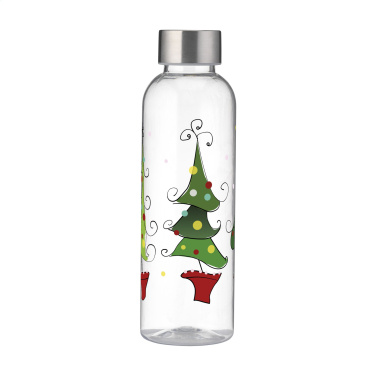 Logotrade Logogeschenke das Foto: Senga GRS RPET Flasche 500 ml X-Mas