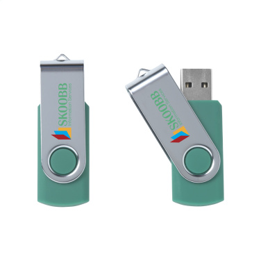 Logotrade Geschäftsgeschenke das Foto: USB-Twist 4 GB