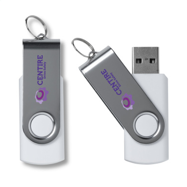 Logotrade Geschäftsgeschenke das Foto: USB Twist ab Lager 16 GB