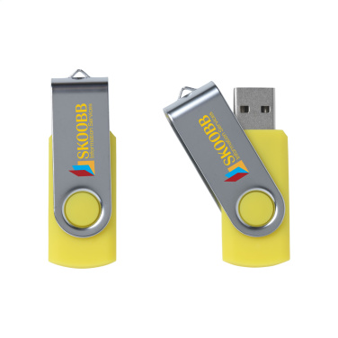 Logotrade Geschäftsgeschenke das Foto: USB-Twist 32 GB