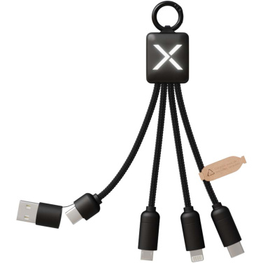 Logotrade Firmengeschenke das Foto: SCX.design C13 15W 5-in-1 Ladekabel