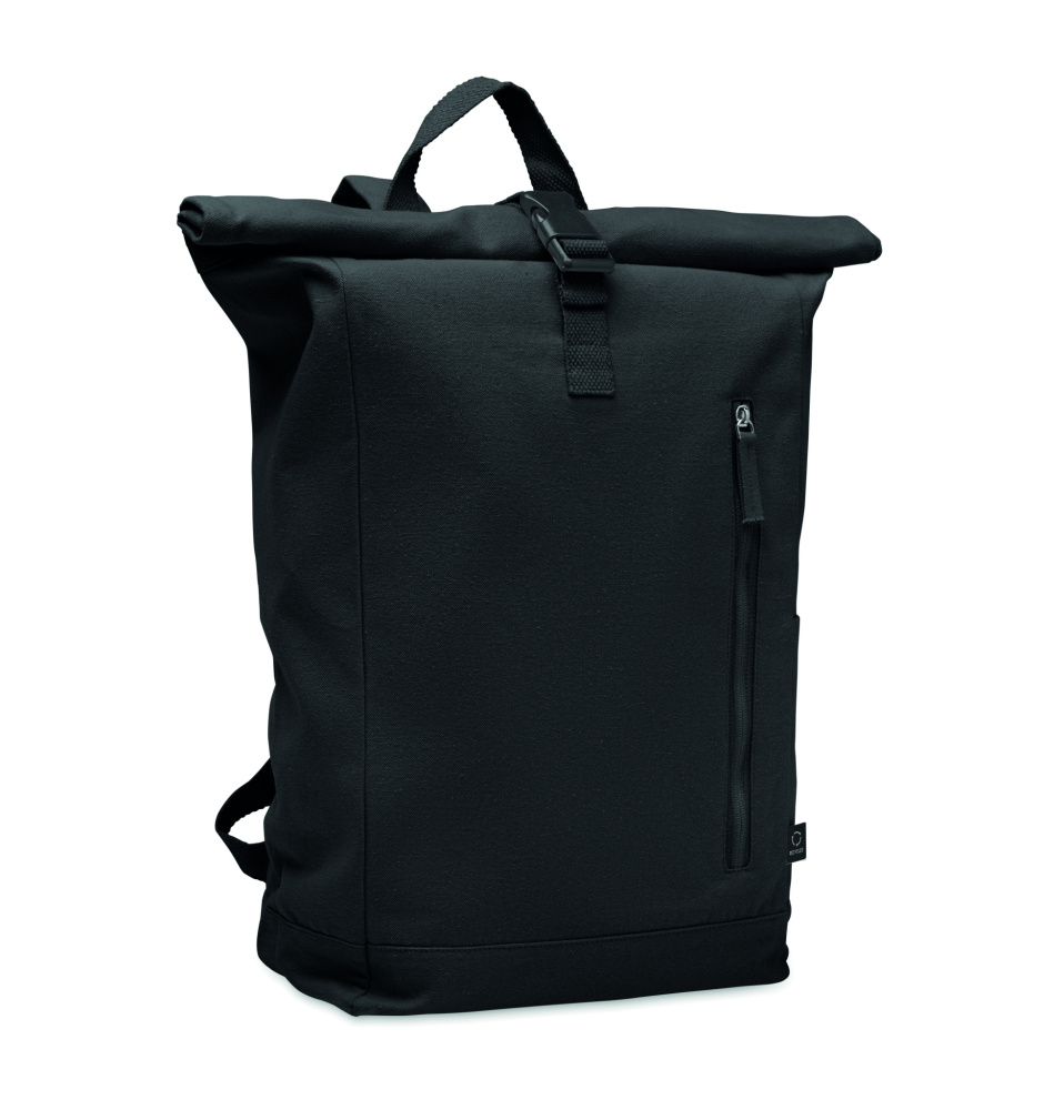 Logotrade werbemittel das Foto: Rolltop-Rucksack 390 g/m²