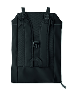 Logotrade Geschäftsgeschenke das Foto: 15" Rolltop-Laptop-Rucksack