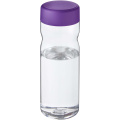 H2O Active® Eco Base 650 ml Sportflasche mit Drehdeckel, Transparent / Lila