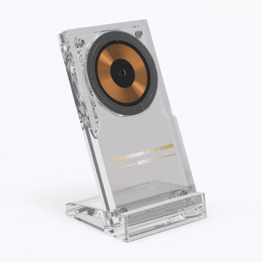 Logotrade Firmengeschenke das Foto: Magcharge 15W magnetische Wireless-Charging-Stand