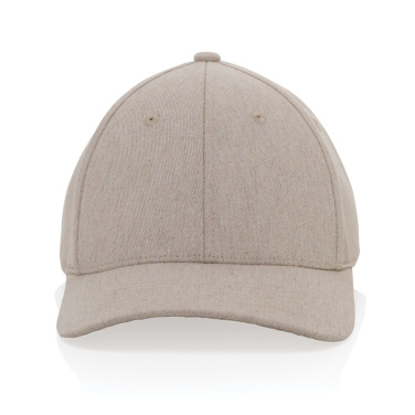 Logotrade Logogeschenke das Foto: Milo AWARE™ 6-Panel-Heather-Kappe