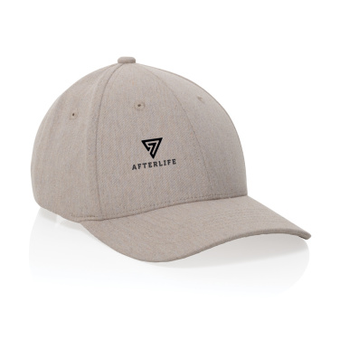 Logotrade Logogeschenke das Foto: Milo AWARE™ 6-Panel-Heather-Kappe