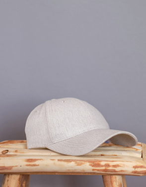 Logotrade Firmengeschenke das Foto: Milo AWARE™ 6-Panel-Heather-Kappe