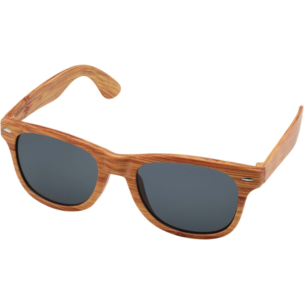 Logotrade Geschäftsgeschenke das Foto: Mira Sonnenbrille in Holzoptik