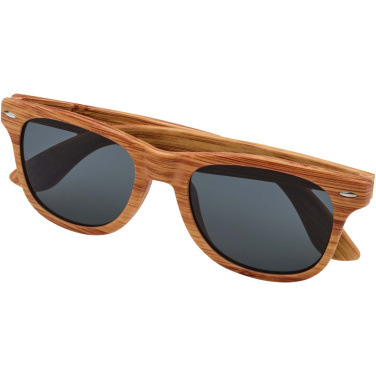 Logotrade Werbegeschenke das Foto: Mira Sonnenbrille in Holzoptik