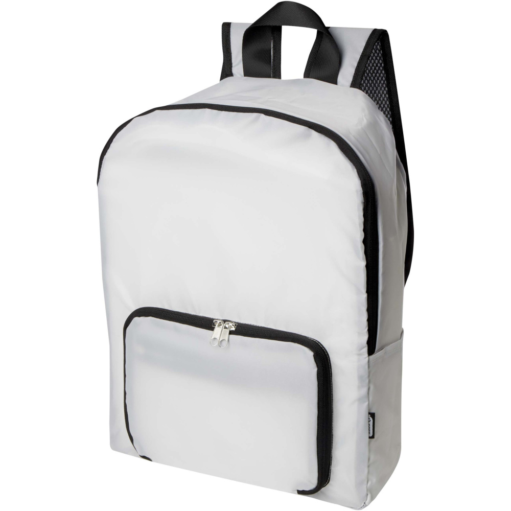 Logotrade Logogeschenke das Foto: EcoFold faltbarer RPET Rucksack 15 L