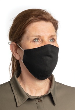 Logotrade Werbeartikel das Foto: Wiederverwendbare 2-lagige Baumwoll-Gesichtsmaske
