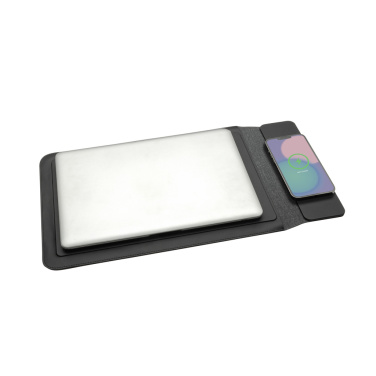 Logotrade werbemittel das Foto: Swiss Peak magnet. 15,6" Laptop-Sleeve mit 15W Ladefunktion