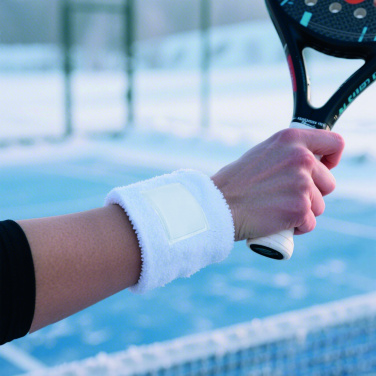 Logotrade Logogeschenke das Foto: Schweißarmband Polycotton