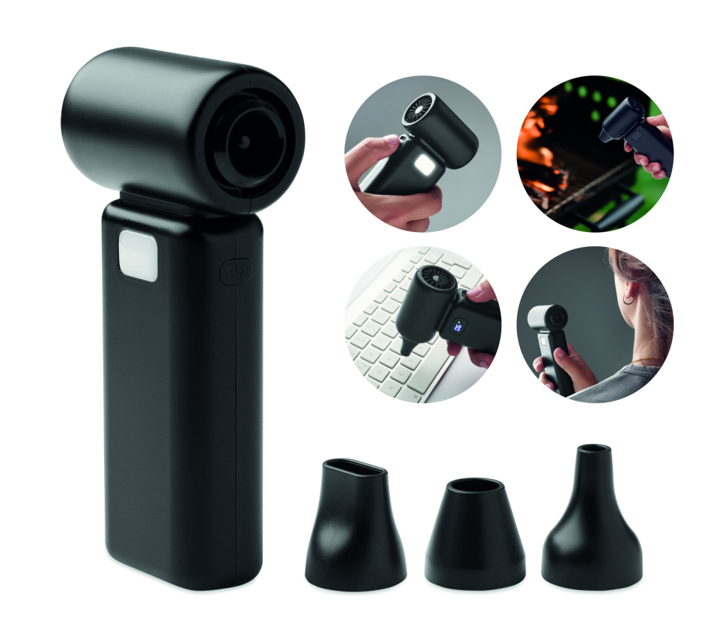 Logotrade Firmengeschenke das Foto: Tragbarer Turbo-Ventilator