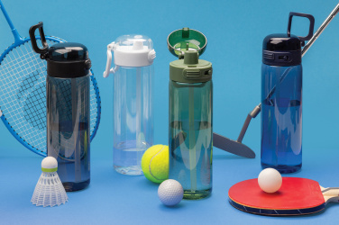 Logotrade Werbegeschenke das Foto: Sip'nLock RCS rPET auslaufsichere Sport-Trinkflasche 800ml